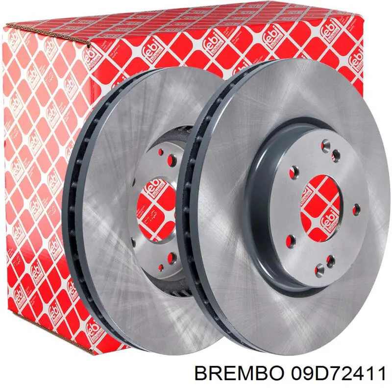 Купить 09D72411 Brembo Ротор тормозной