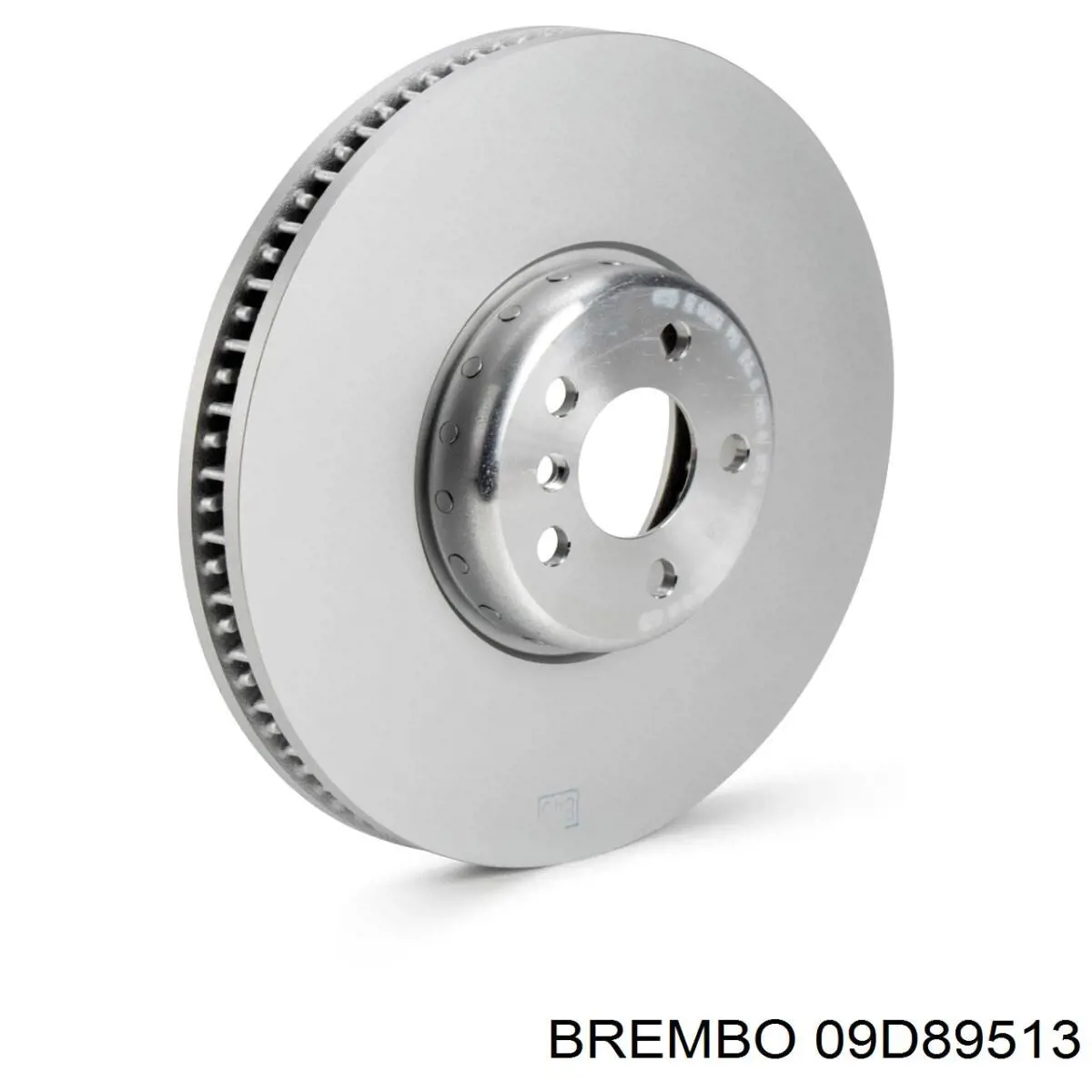 09D89513 Brembo Диск тормозной передний