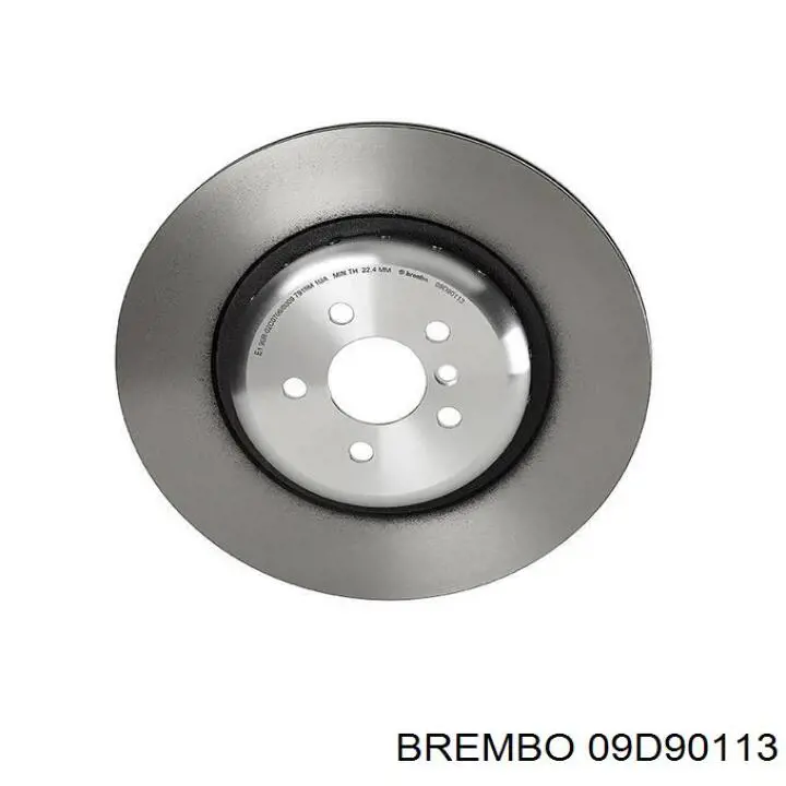 Тормозные диски 09D90113 Brembo