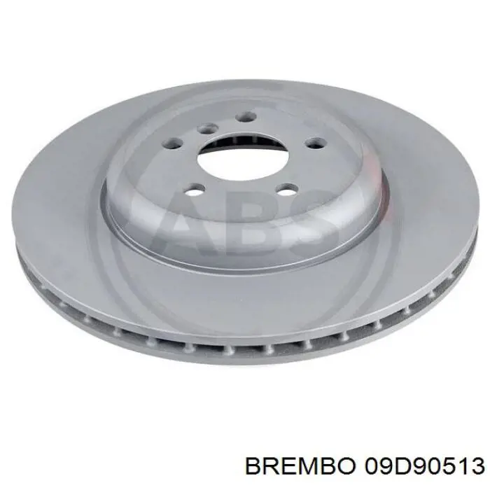 Freno de disco delantero 09D90513 Brembo