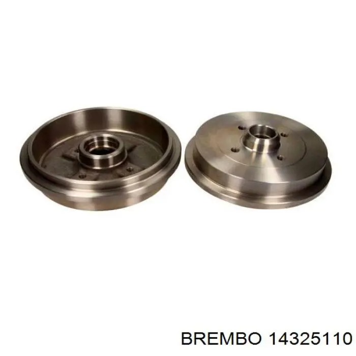 Купить 14325110 Brembo Тормозной барабан