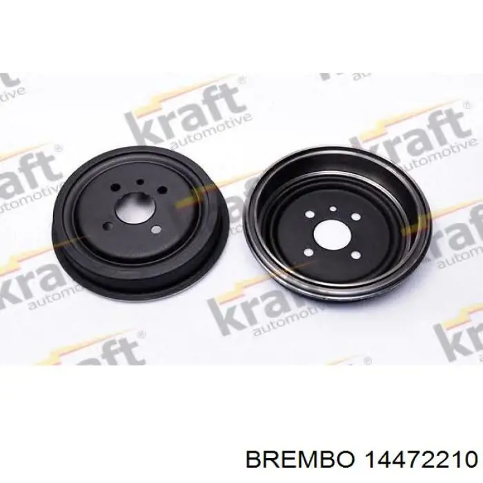 Купить 14472210 Brembo Тормозной барабан