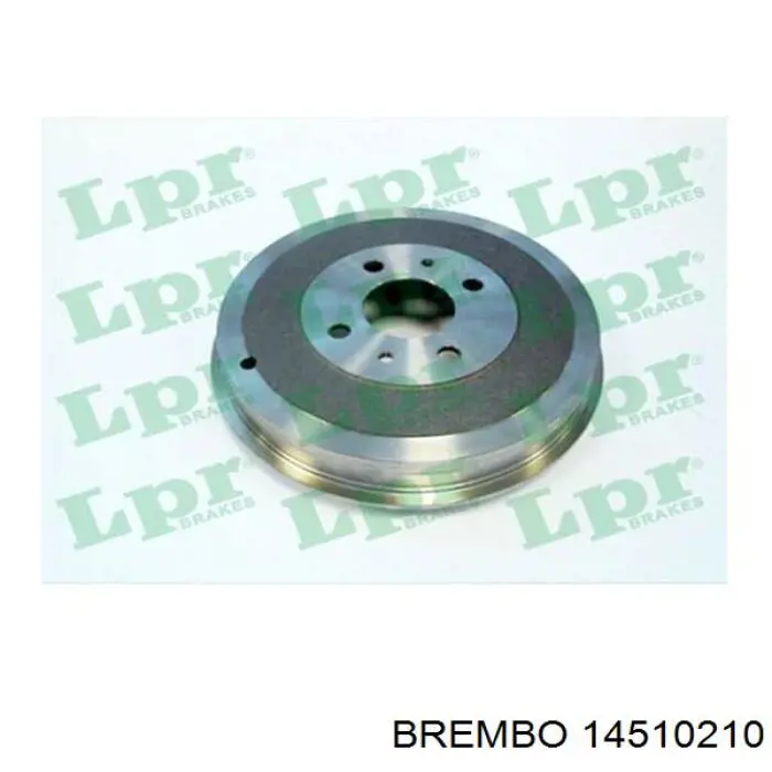 Купить 14510210 Brembo Тормозной барабан