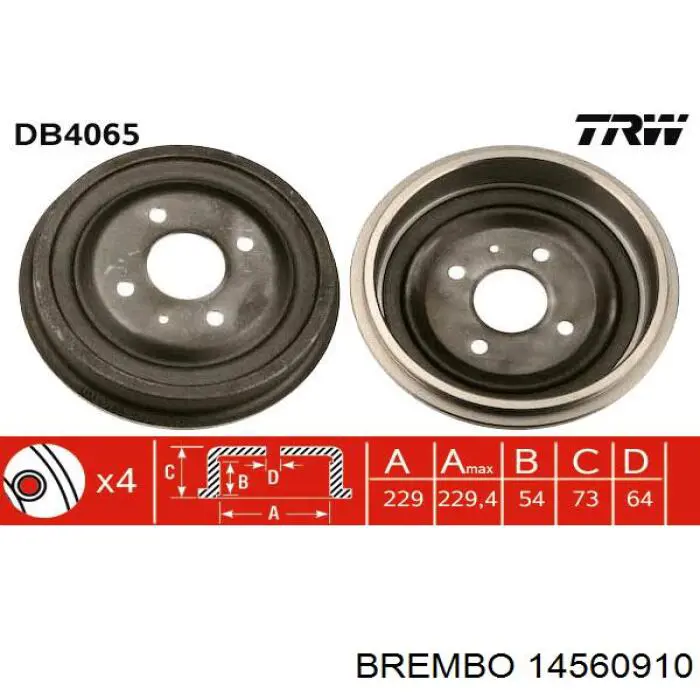 14560910 Brembo