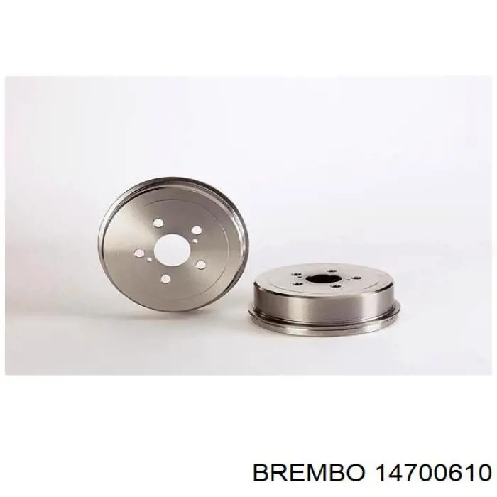 14700610 Brembo барабан тормозной задний