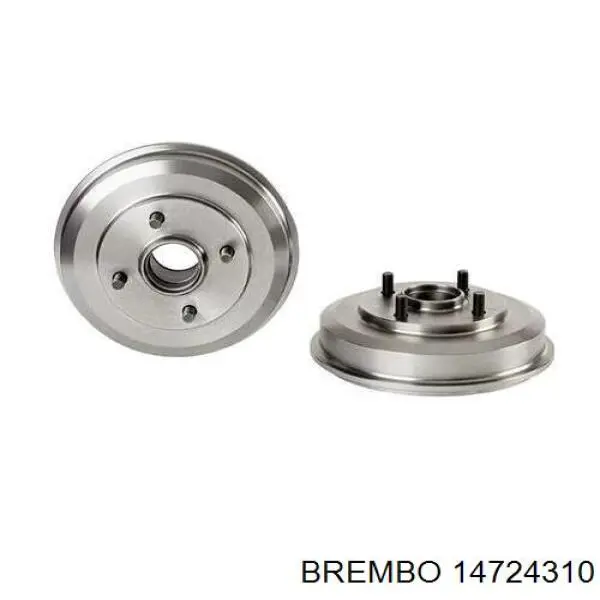 Тормозной барабан 14724310 Brembo