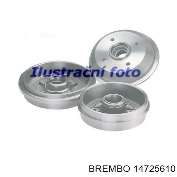 Тормозной барабан 14725610 Brembo