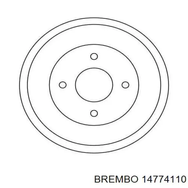 Барабан тормозной задний Nissan/Infiniti 432062F010 цена, от 41.36 USD