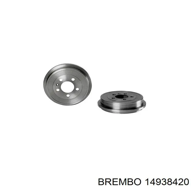 Тормозной барабан 14938420 Brembo