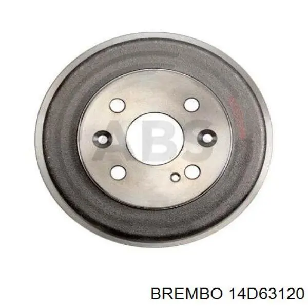 Тормозной барабан 14D63120 Brembo