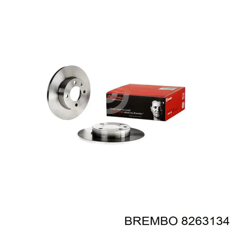 Передние тормозные диски 8263134 Brembo