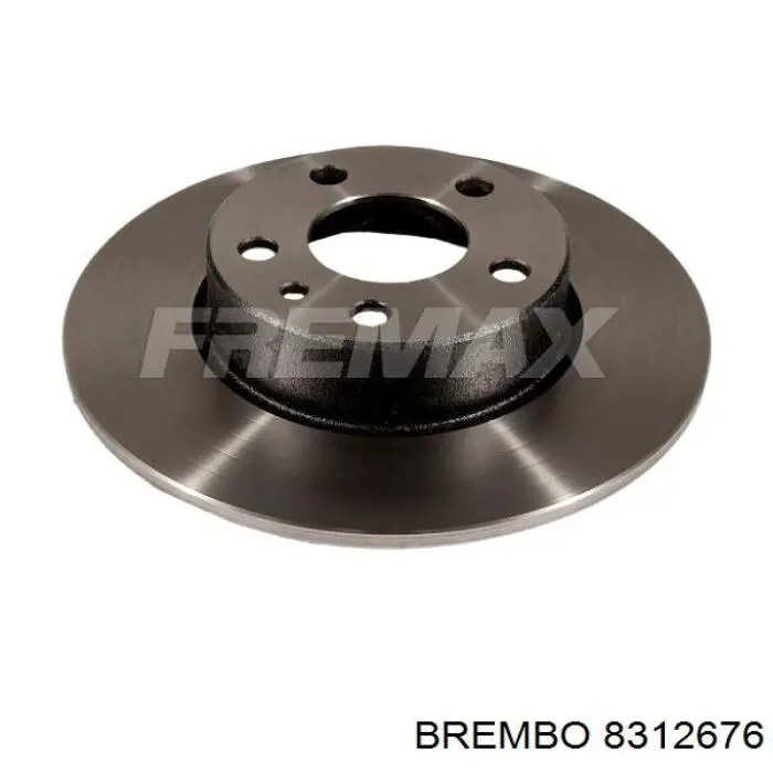 Тормозные диски 8312676 Brembo