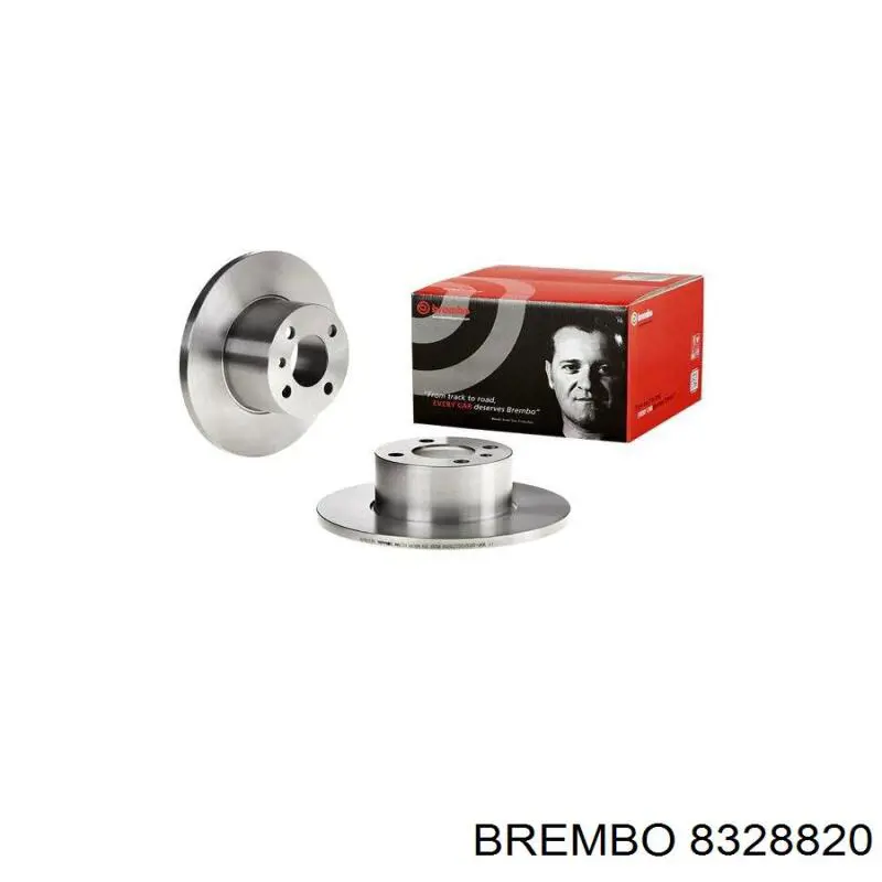 8328820 Brembo диск тормозной передний