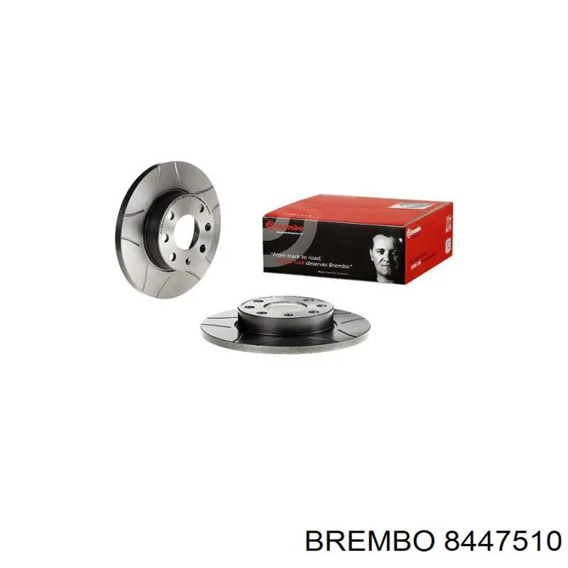 8447510 Brembo диск тормозной передний