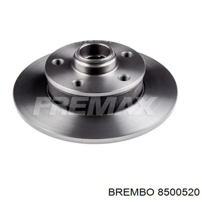 8500520 Brembo диск тормозной задний