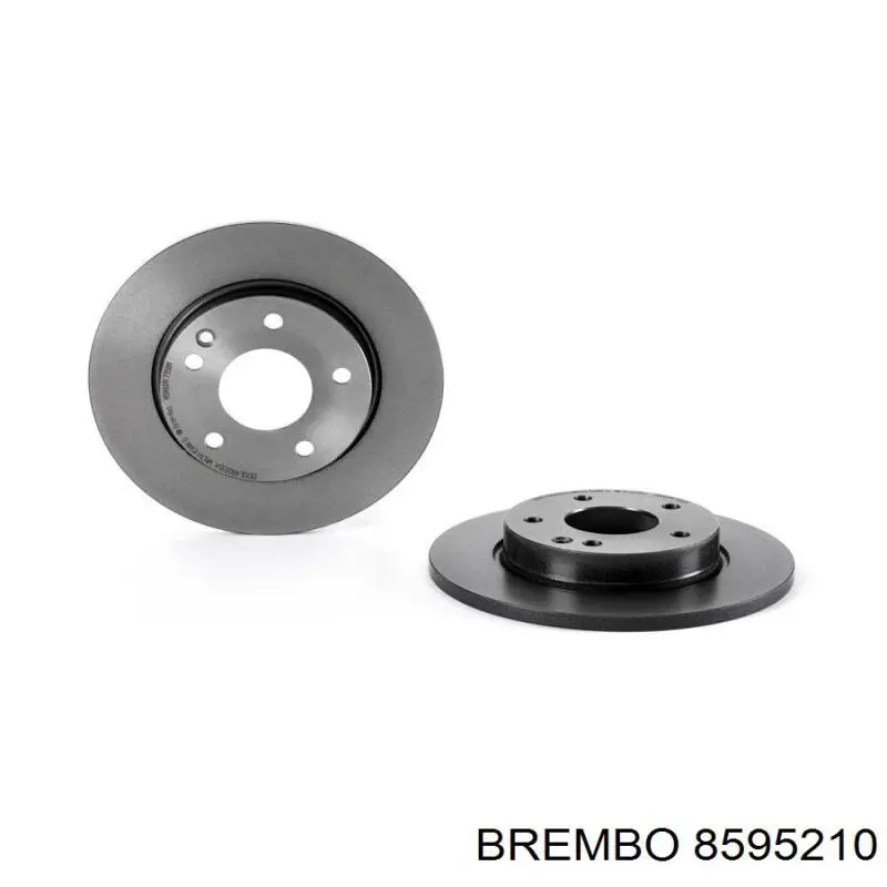 8595210 Brembo диск тормозной задний