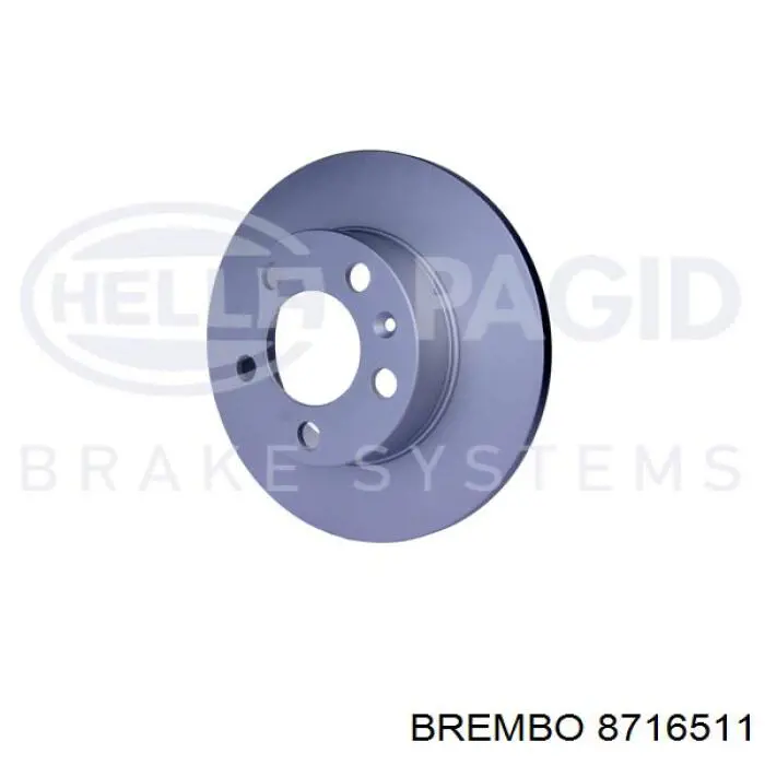 Тормозные диски 8716511 Brembo
