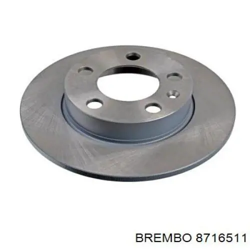 8716511 Brembo Дисковый тормоз