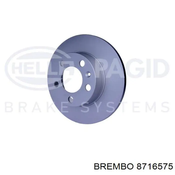 Задний тормозной диск Brembo 8716575 цена, от 23.97 USD