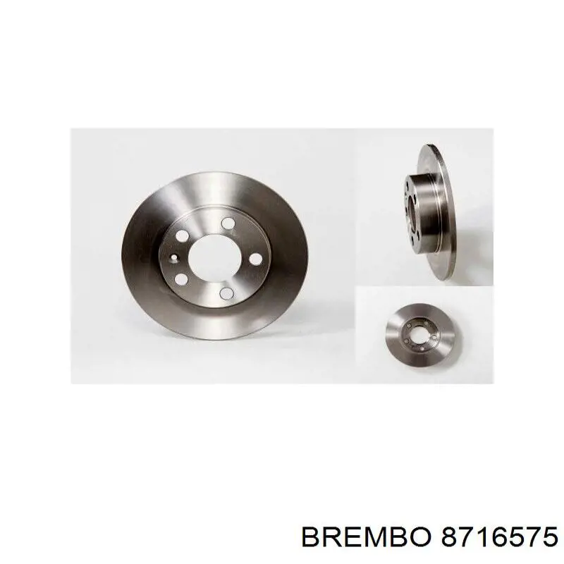 Тормозные диски 8716575 Brembo