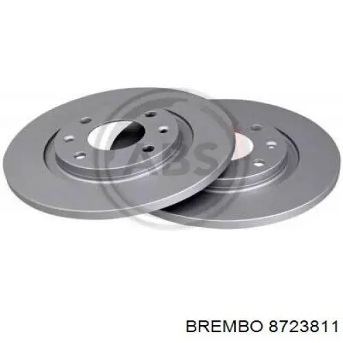 Купить 8723811 Brembo Ротор тормозной