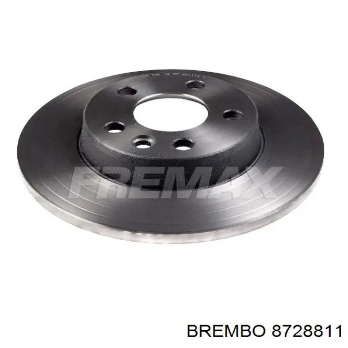 Тормозные диски 8728811 Brembo