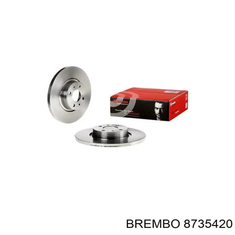 8735420 Brembo диск тормозной передний