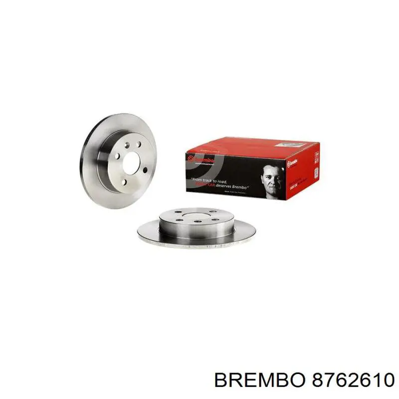 Тормозные диски 8762610 Brembo