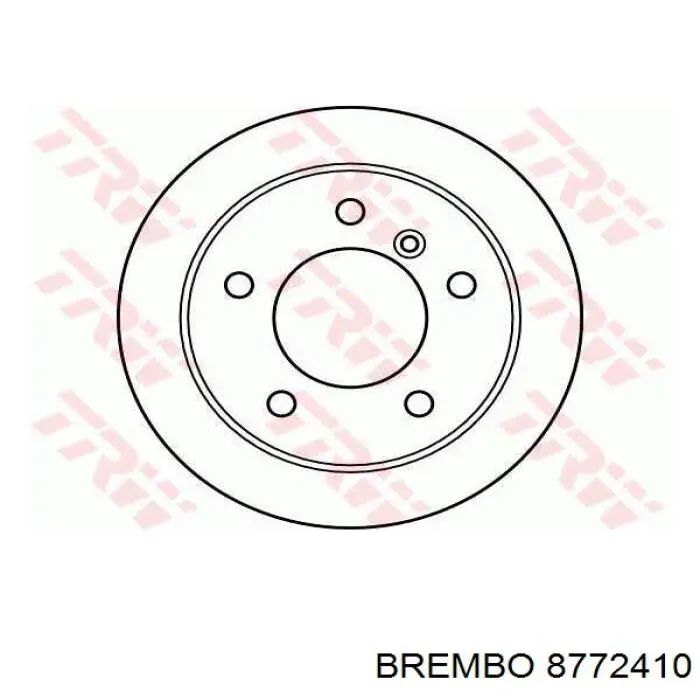 8772410 Brembo Дисковый тормоз