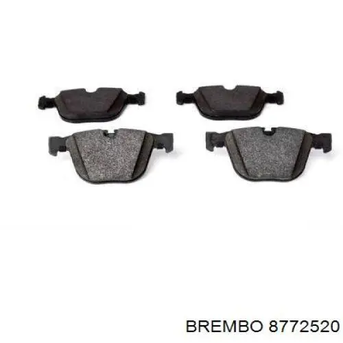 8772520 Brembo Дисковый тормоз