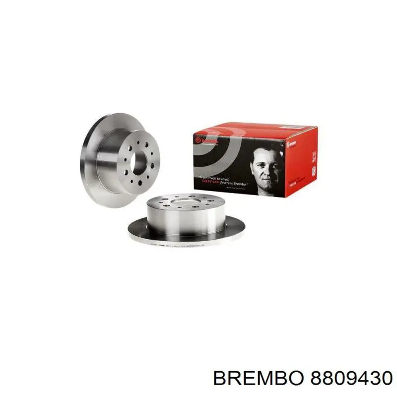 Тормозные диски 8809430 Brembo