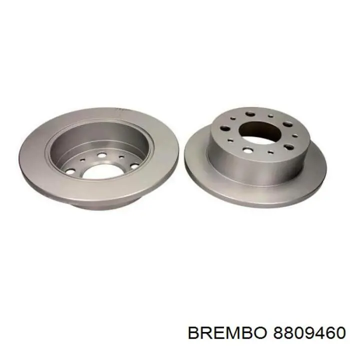 8809460 Brembo диск тормозной задний