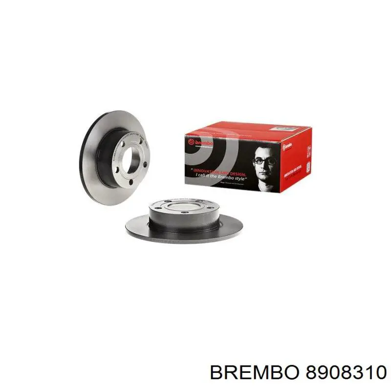 Тормозные диски 8908310 Brembo