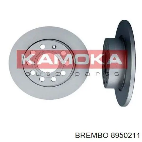Купить 8950211 Brembo Диск тормозной задний