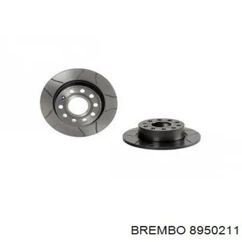 Тормозные диски 8950211 Brembo