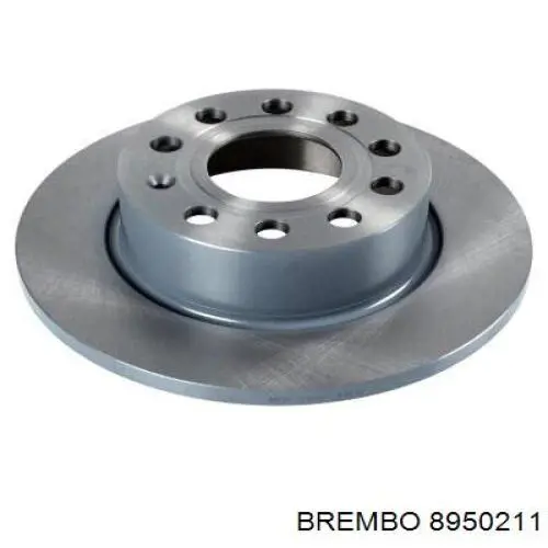 Купить 8950211 Brembo Диск тормозной задний