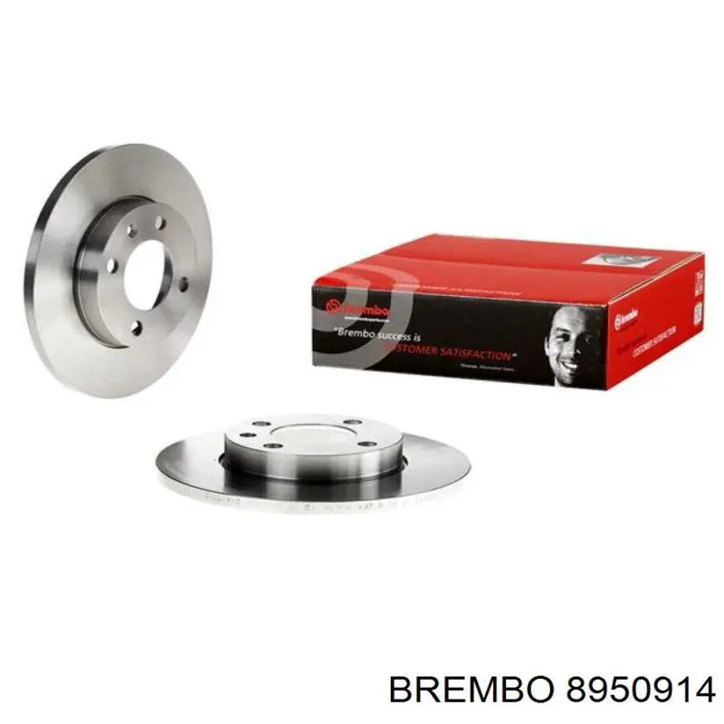 Тормозные диски 8950914 Brembo