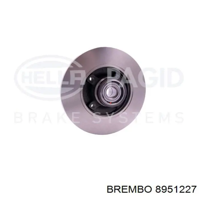 8951227 Brembo Дисковый тормоз