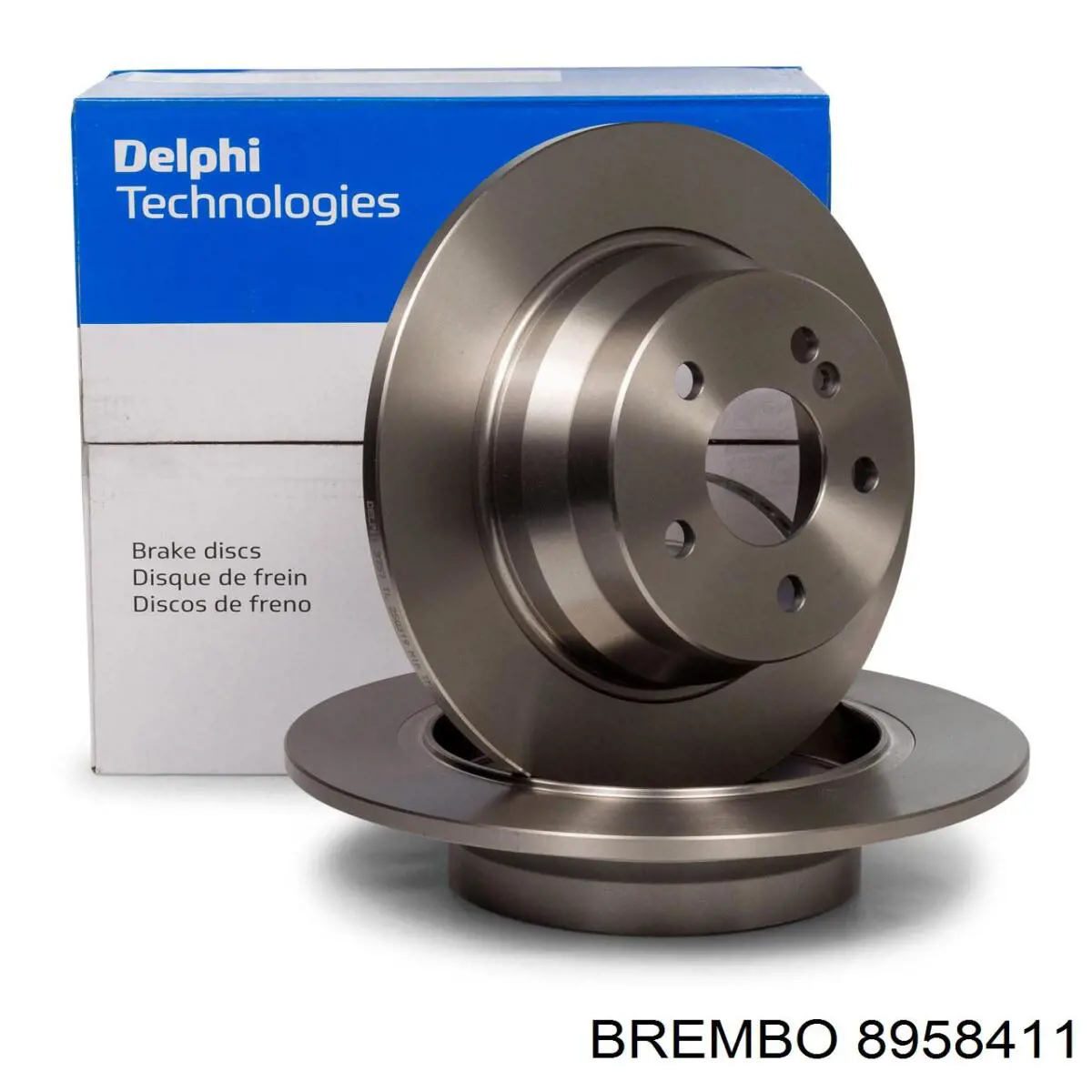 Задний дисковый тормоз Brembo 8958411