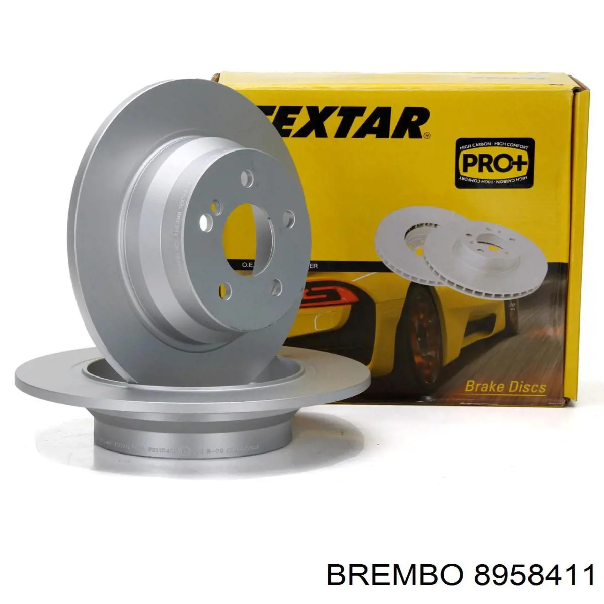 8958411 Brembo Дисковый тормоз