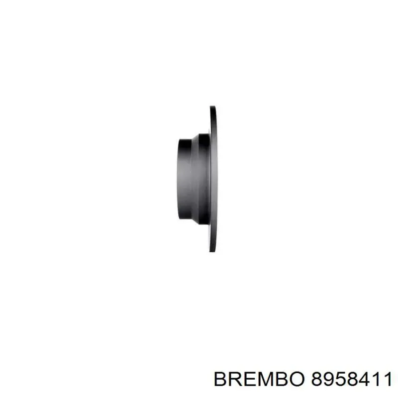Задний тормозной диск Brembo 8958411 цена, от 39.10 USD