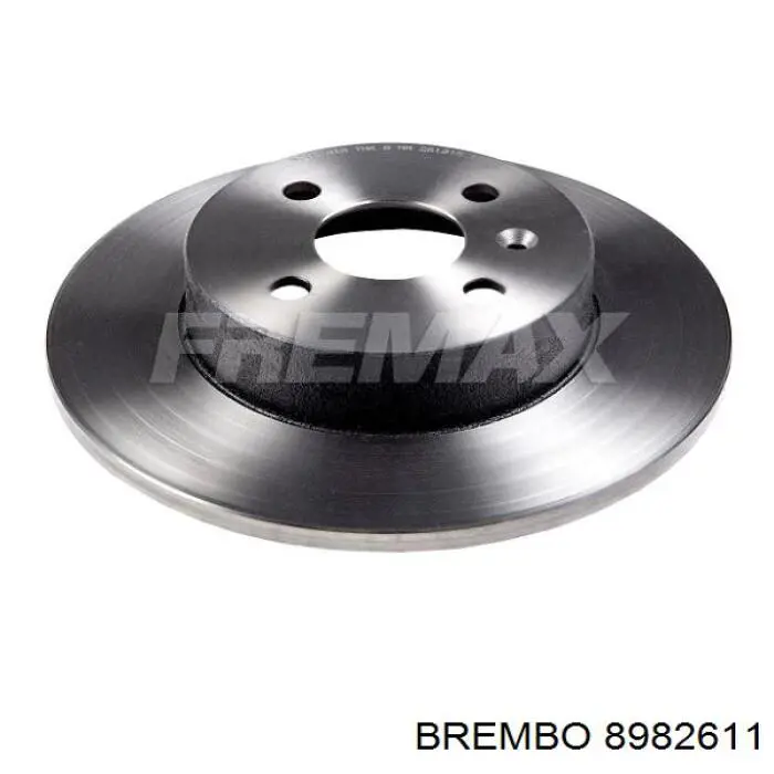 Тормозные диски 8982611 Brembo