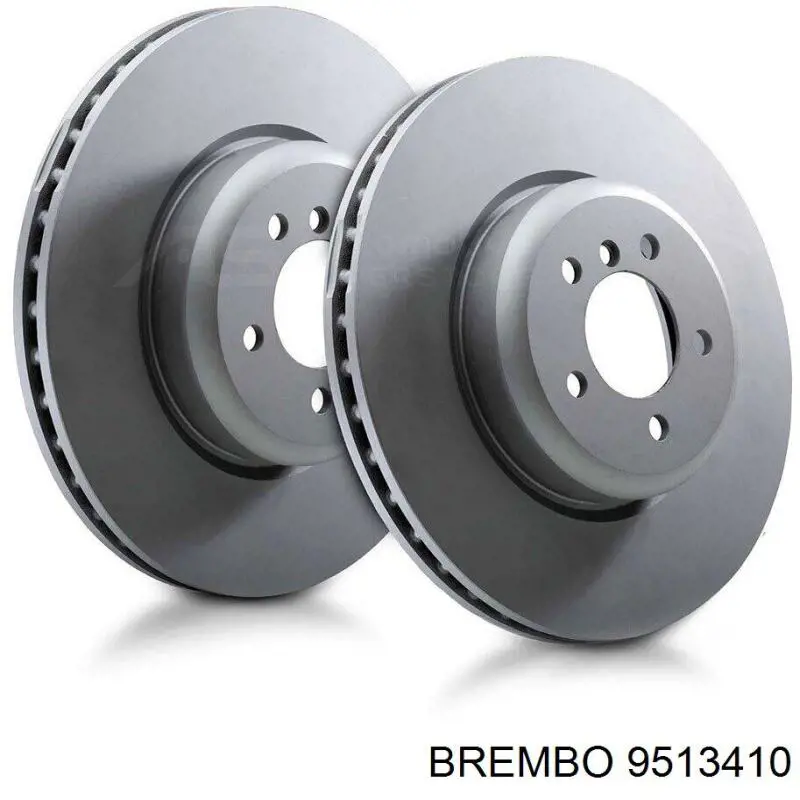 Передние тормозные диски 9513410 Brembo