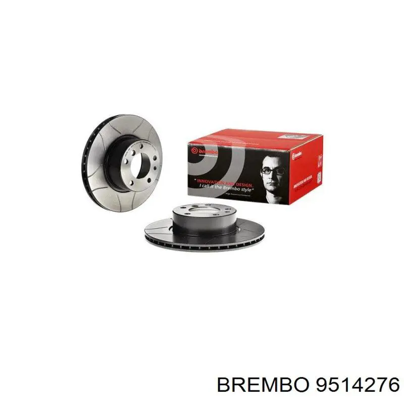 9514276 Brembo диск тормозной передний