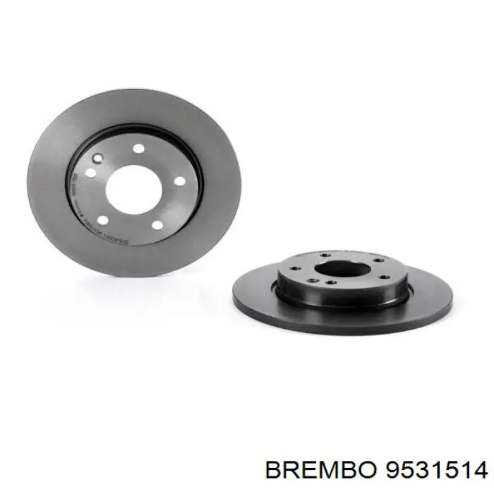 Передние тормозные диски 9531514 Brembo