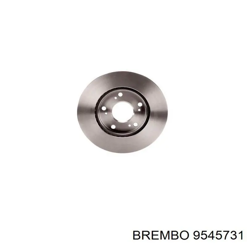 Передние тормозные диски 9545731 Brembo