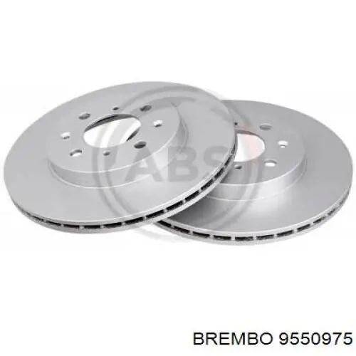 9550975 Brembo Диск тормозной передний