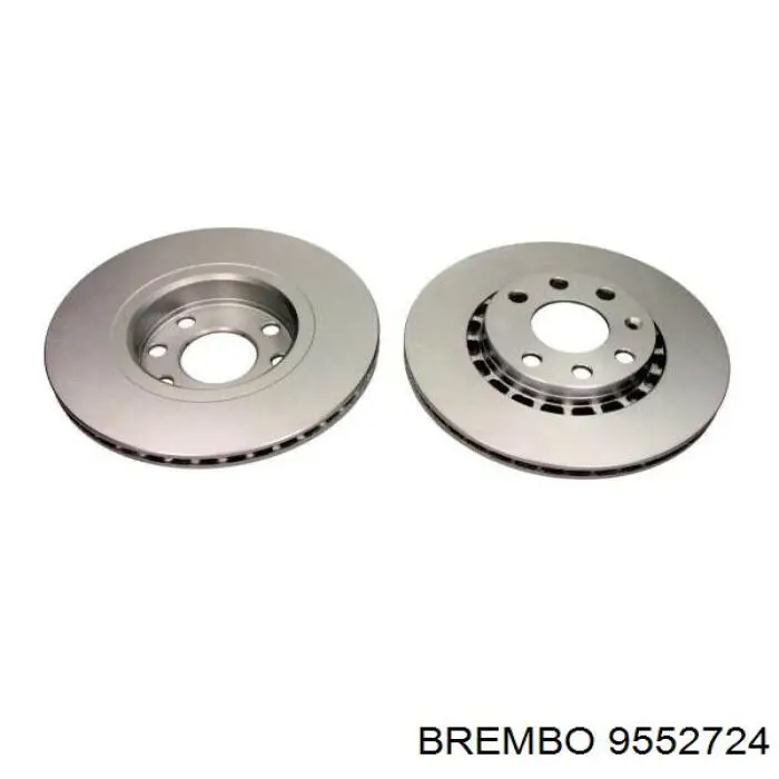 Передние тормозные диски 9552724 Brembo