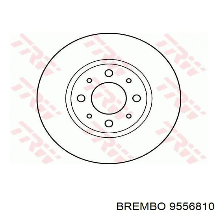 Купить 9556810 Brembo Ротор тормозной
