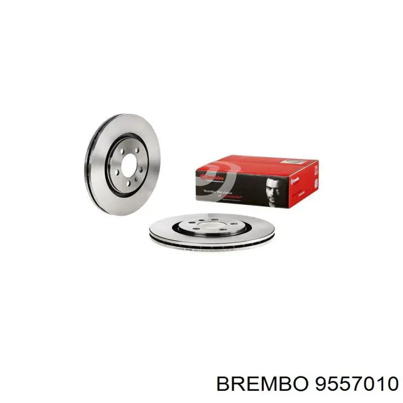 9557010 Brembo диск тормозной передний